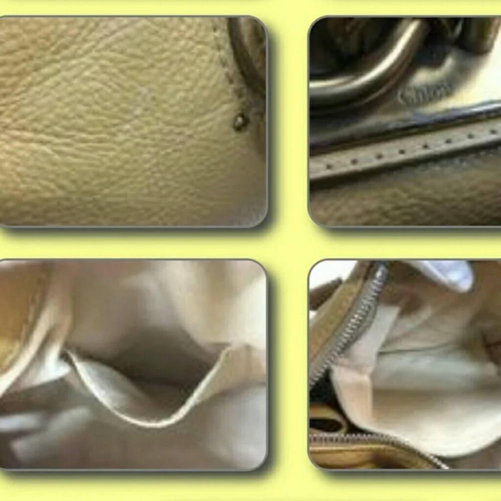 Chloe Paddington leather gold tote bag key lock - Picture 4 of 7